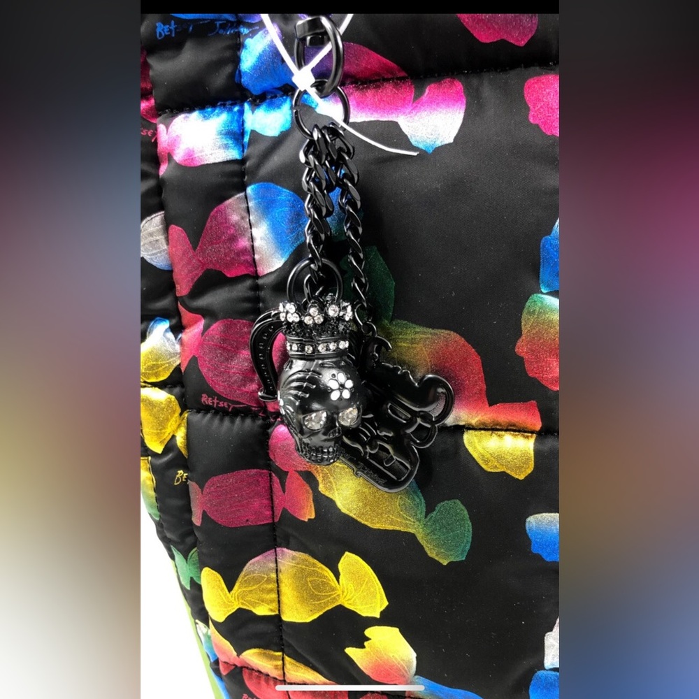 Betsey Johnson Multicolor Quilted Tote — New With Tags (NWT) - Picture 6 of 6